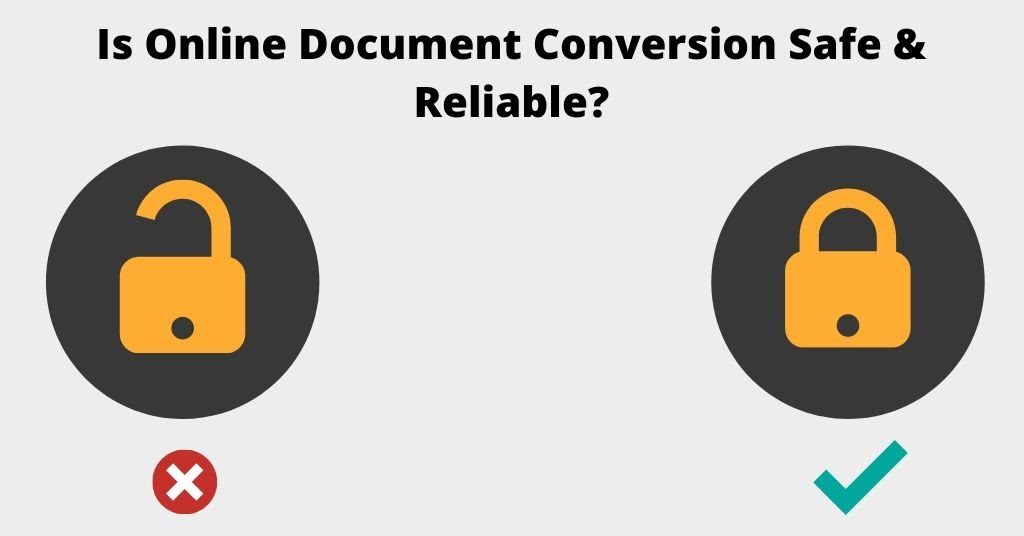 Safety and Reliability of Online document conversion